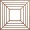 Ekena Millwork Raven Wood Fretwork Pierced Ceiling Medallion, Walnut, 30"OD x 11"ID x 1/4"T CMWP30X30X0250RAWA - alternate 1